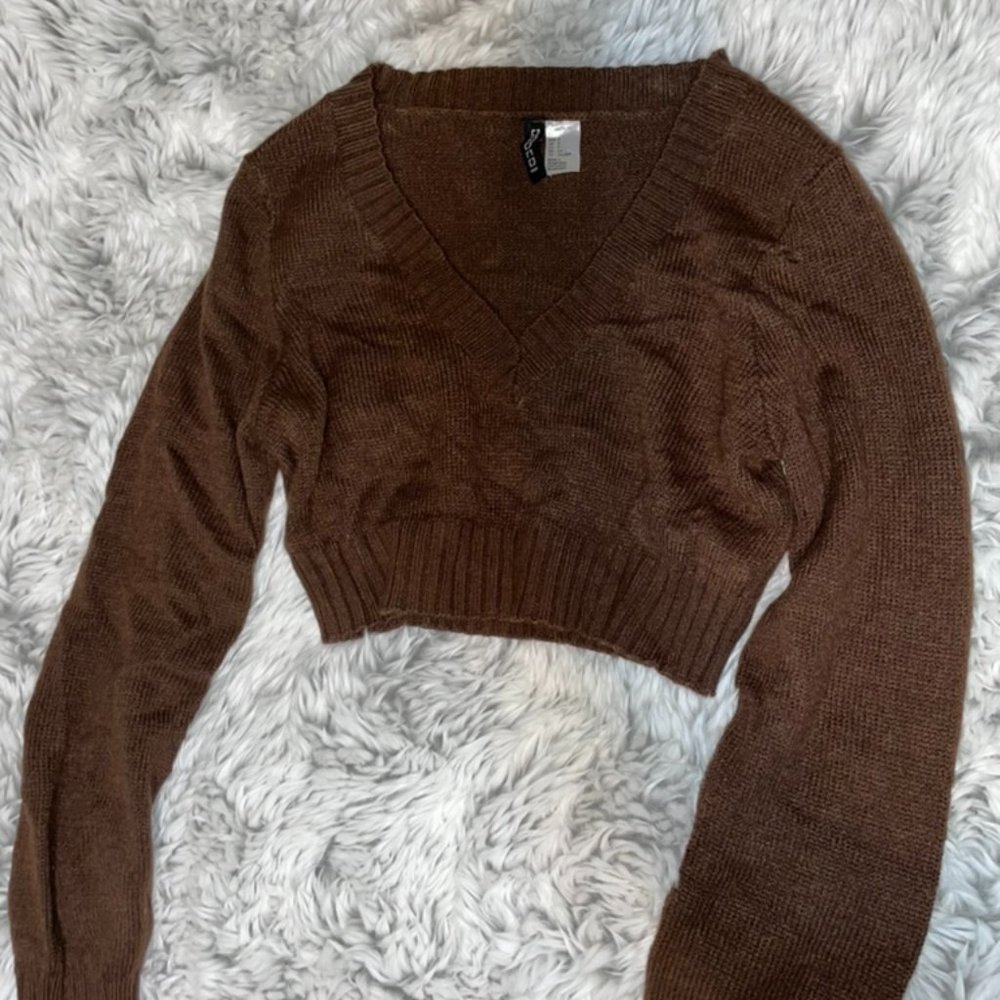 Cropped Long Sleeve Casual Shirt